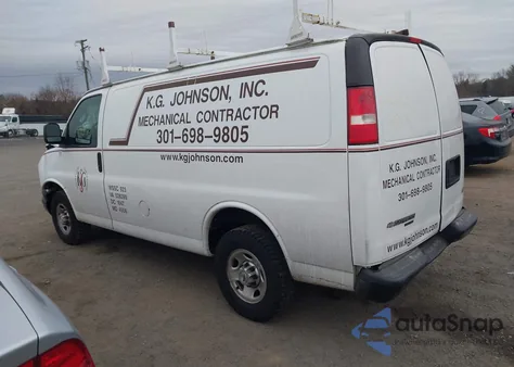 2016 Chevrolet Express 2500 Work Van из США, поврежденный, VIN 1GCWGAFF3G1277088